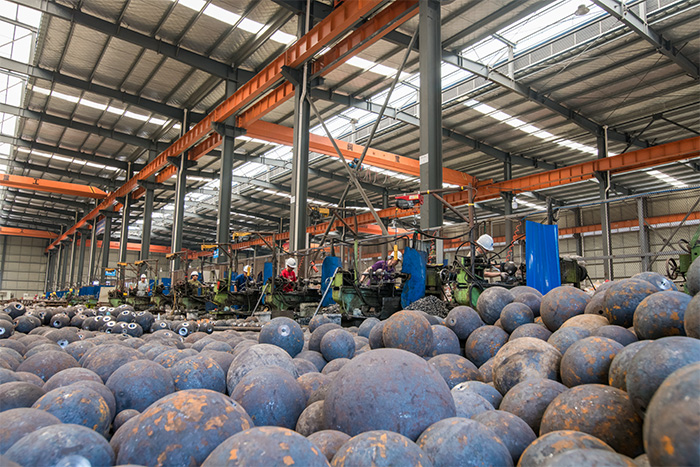 北海网架配件车间